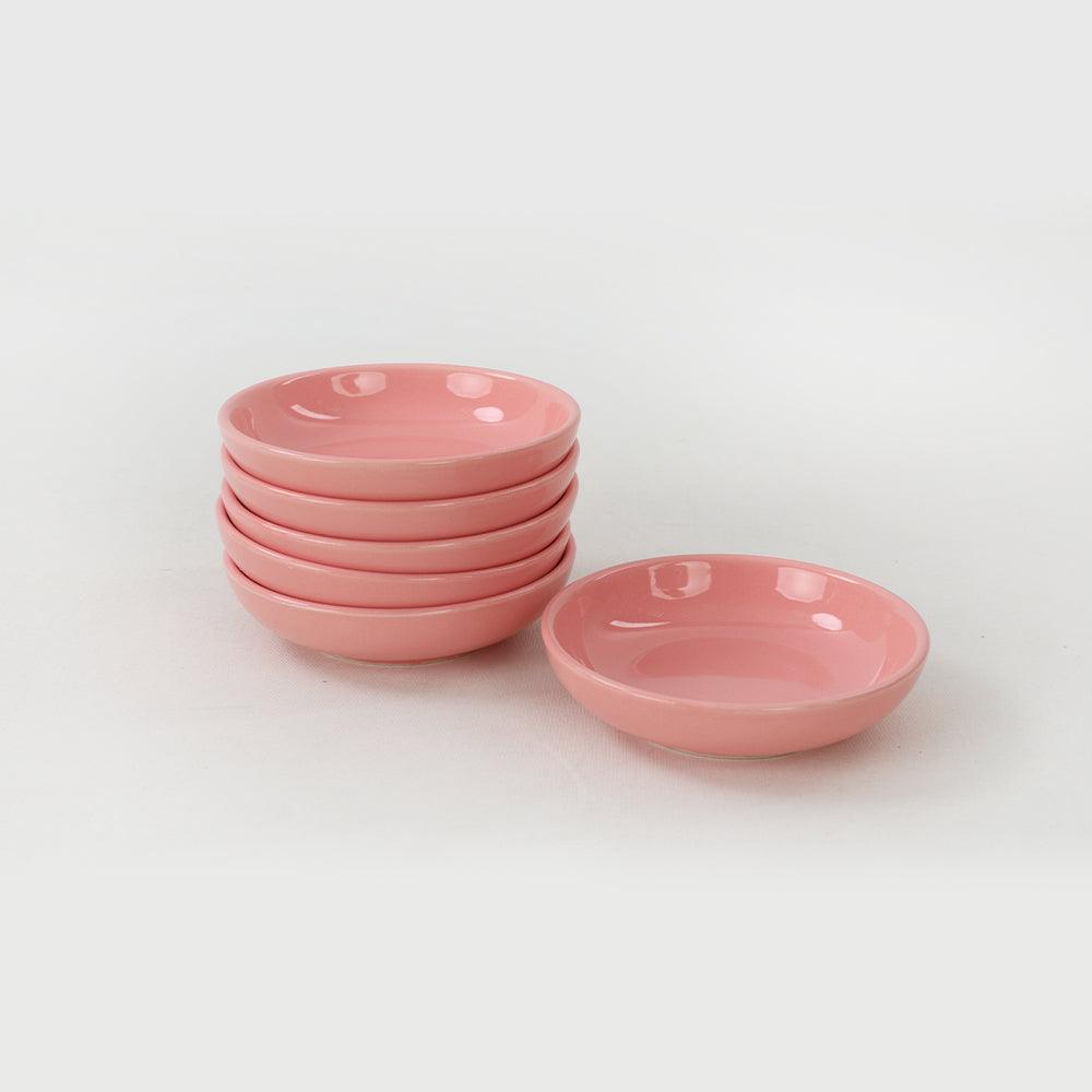 Pembe Halka Çerezlik/Sosluk 13 Cm 6 Adet