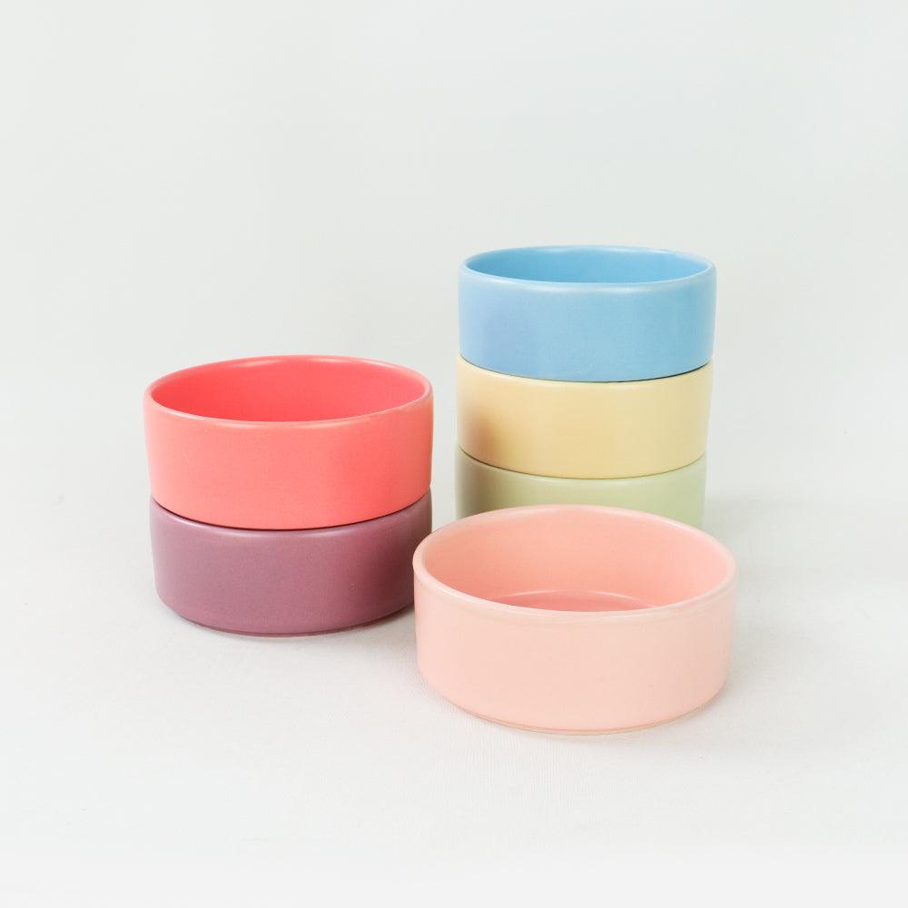 Rainbow Soft Matte Stackable Çorba Kasesi 14 Cm 6 Adet 960/990